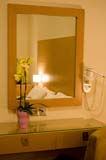 Dressing table and reflection at Onira Boutique, Greece