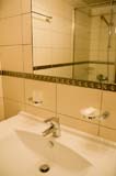 One of the bathrooms at Hotel Onira