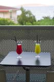 Drinks on the balcony at Onira Boutique