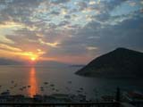 Sunrise over Tolo bay